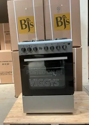 Silver BJS 60x60 Free Standing Cooker.
