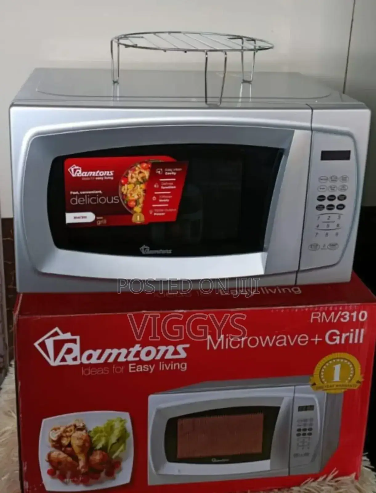 Ramtons Microwave Digital 20litres With Grill Rm310