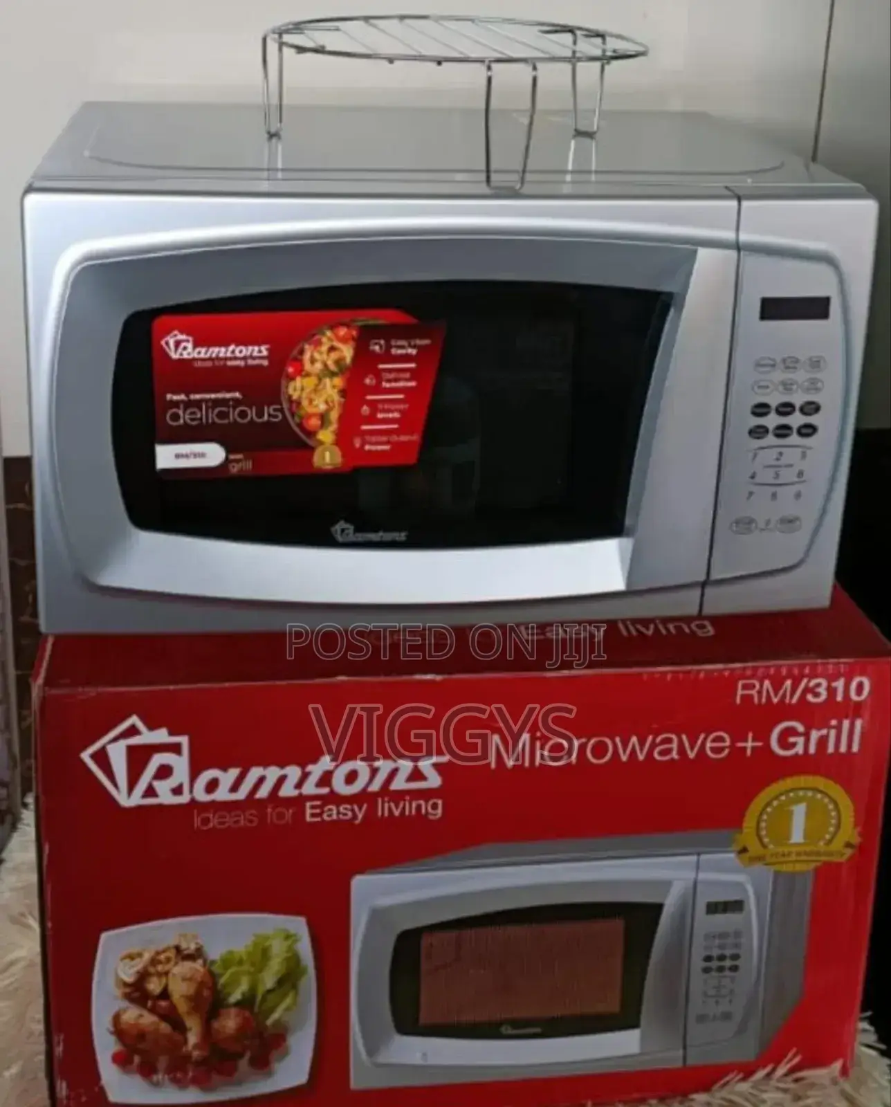 Ramtons Microwave Digital 20litres With Grill