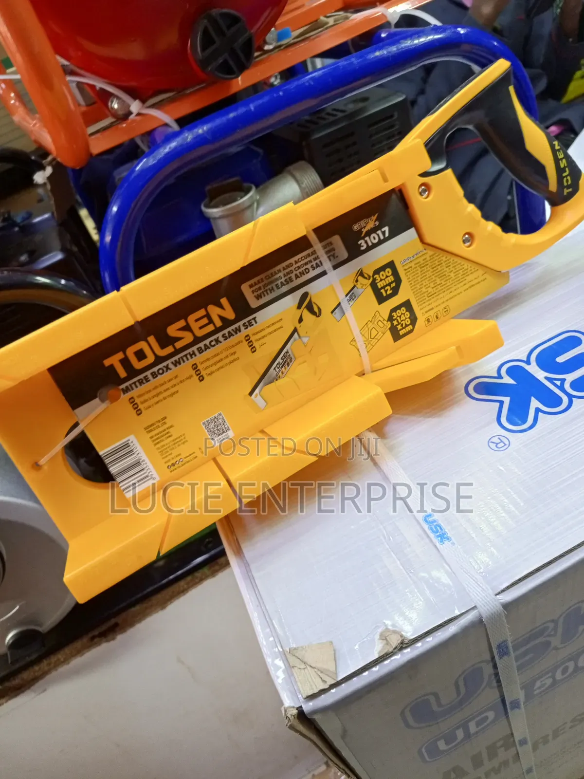 Tolsen Mitre Box With Back Saw Set 12inch