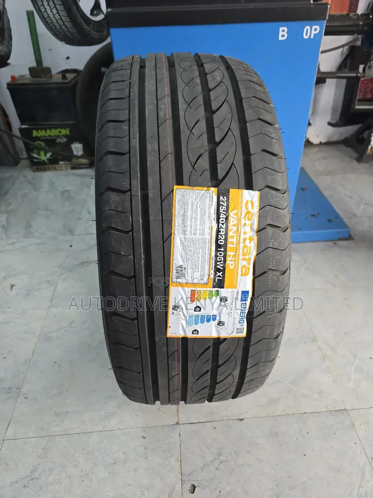 275/40r20 Centara Vanti Tyre
