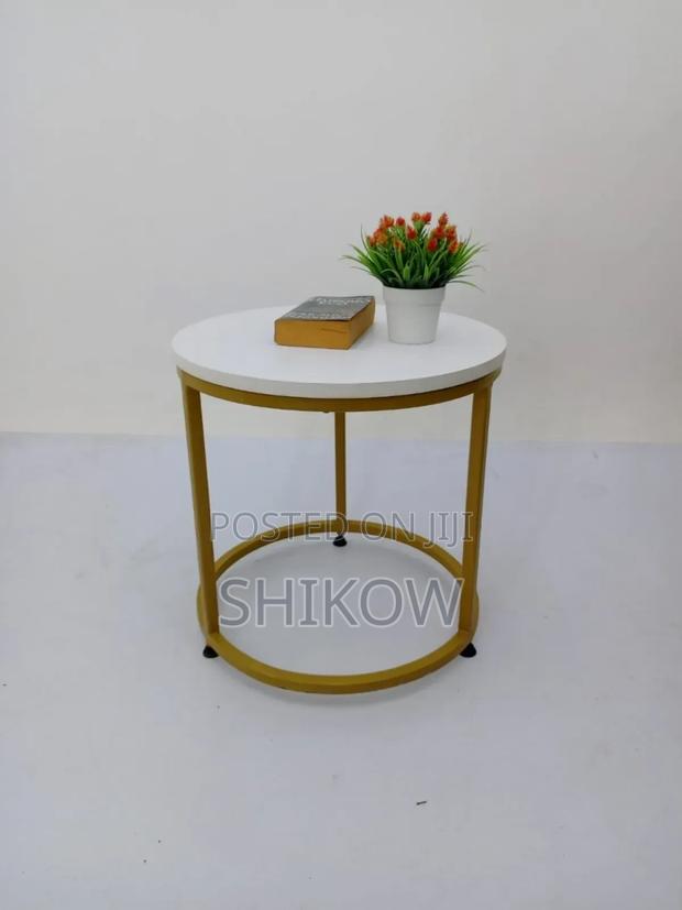 Nobel Wooden Round Coffee Table