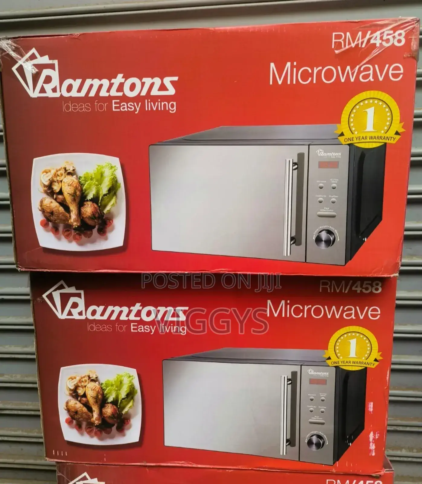 Ramtons Digital Glass Microwave