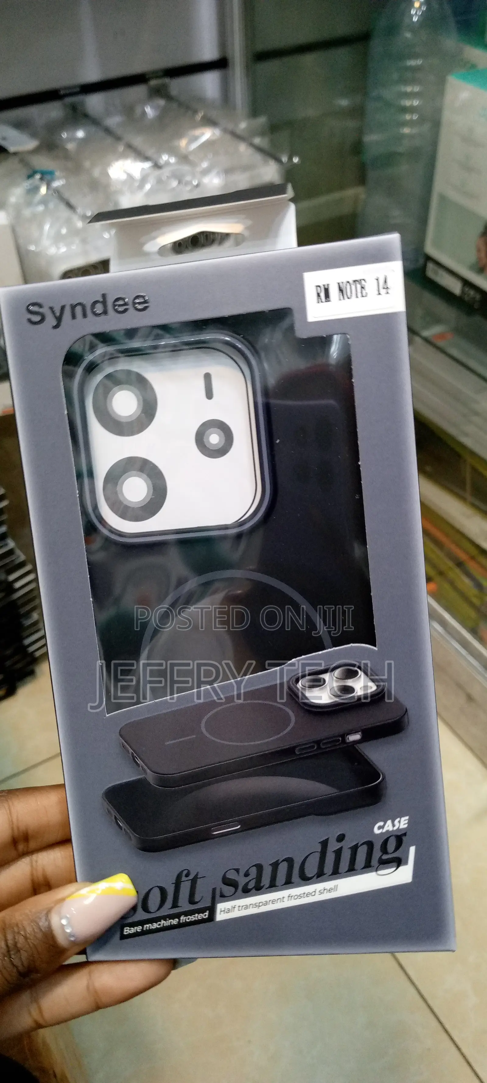 Syndee Magsafe Frosted Shockproof Phone Case Redmi Note 14