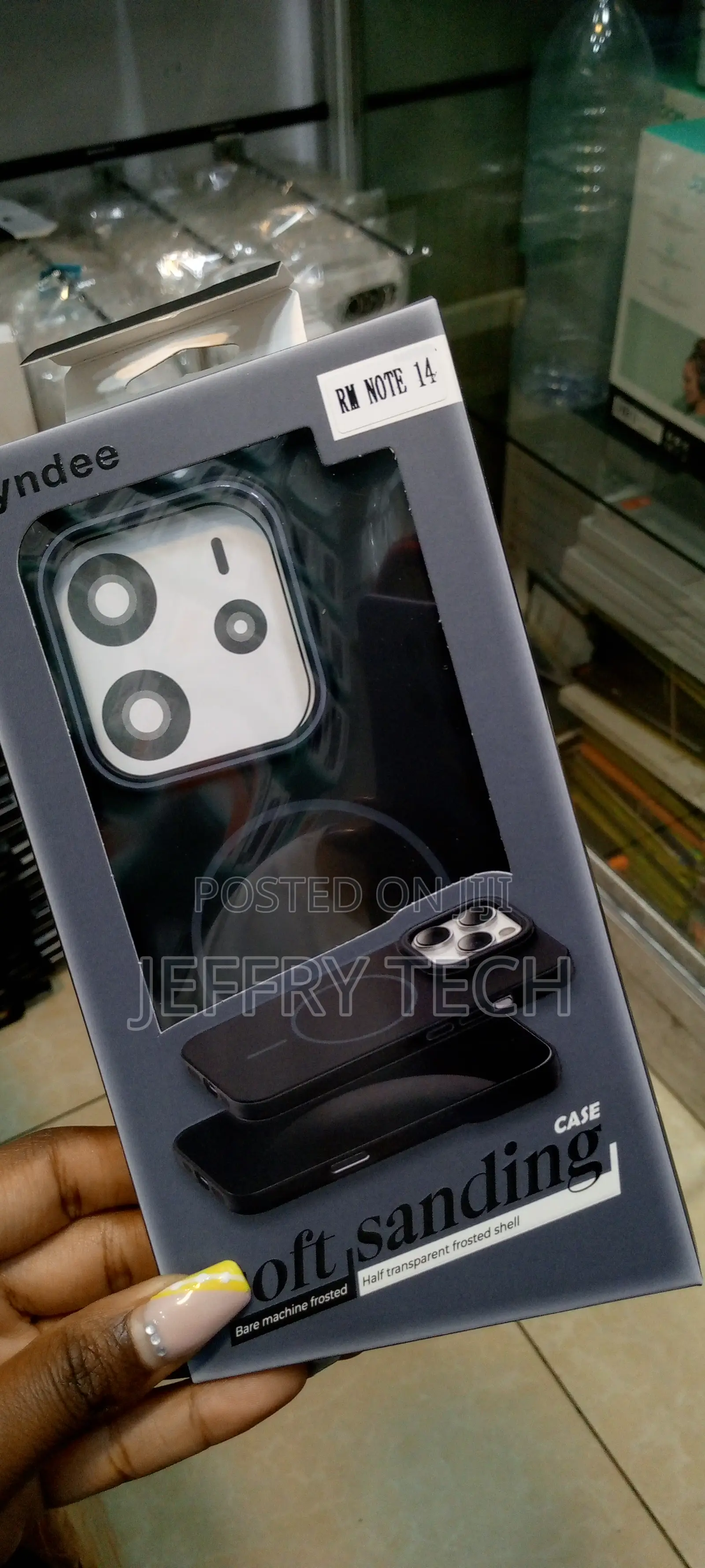 Syndee Magsafe Frosted Shockproof Phone Case Redmi Note 14