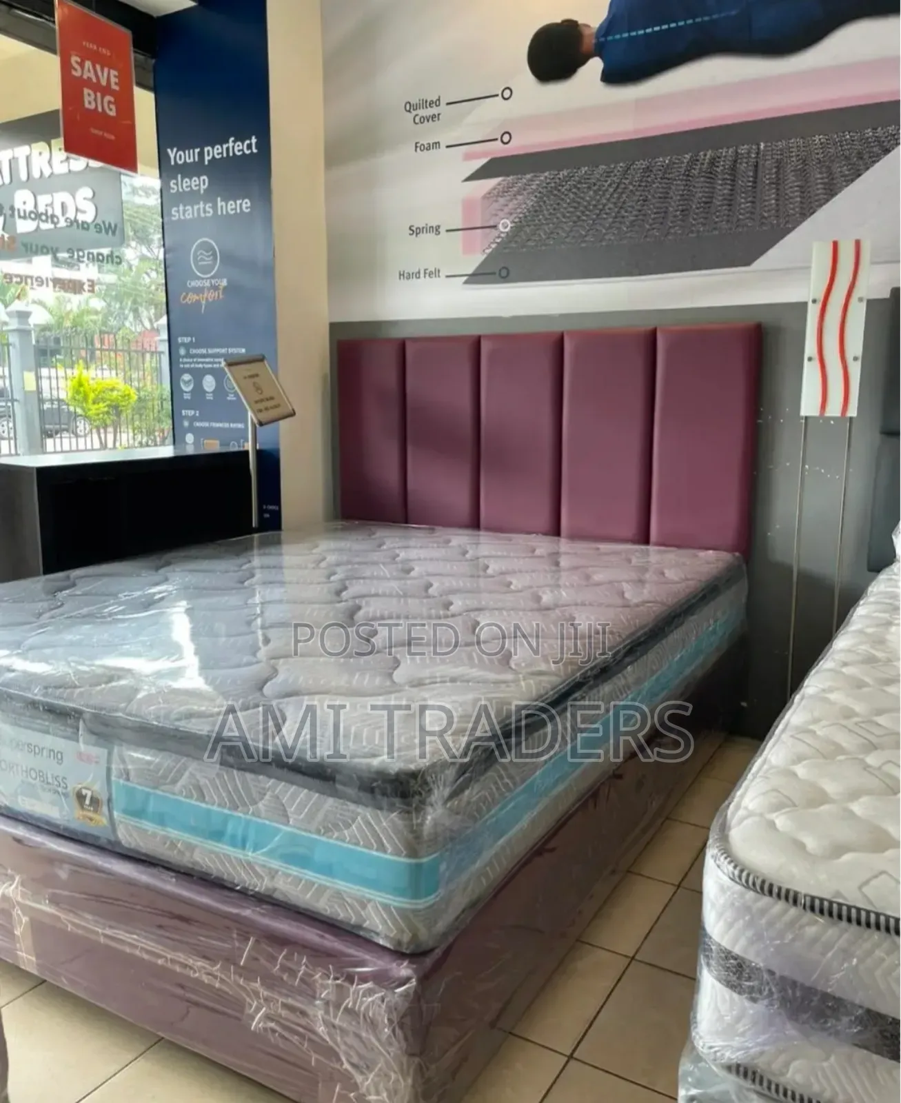 Orthoblis Super Spring Mattress 5*6 10 Inch