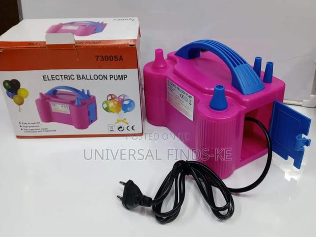 Quality Electric Balloon Pump - Dual Nozzle Inflator - main view