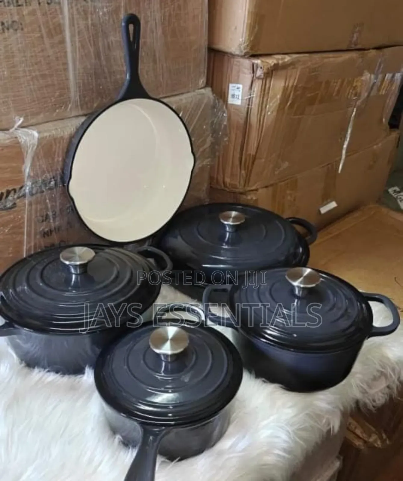 9pc Cast Iron Cookware Set