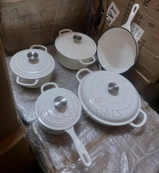 9pc Cast Iron Cookware Set - thumbnail 4