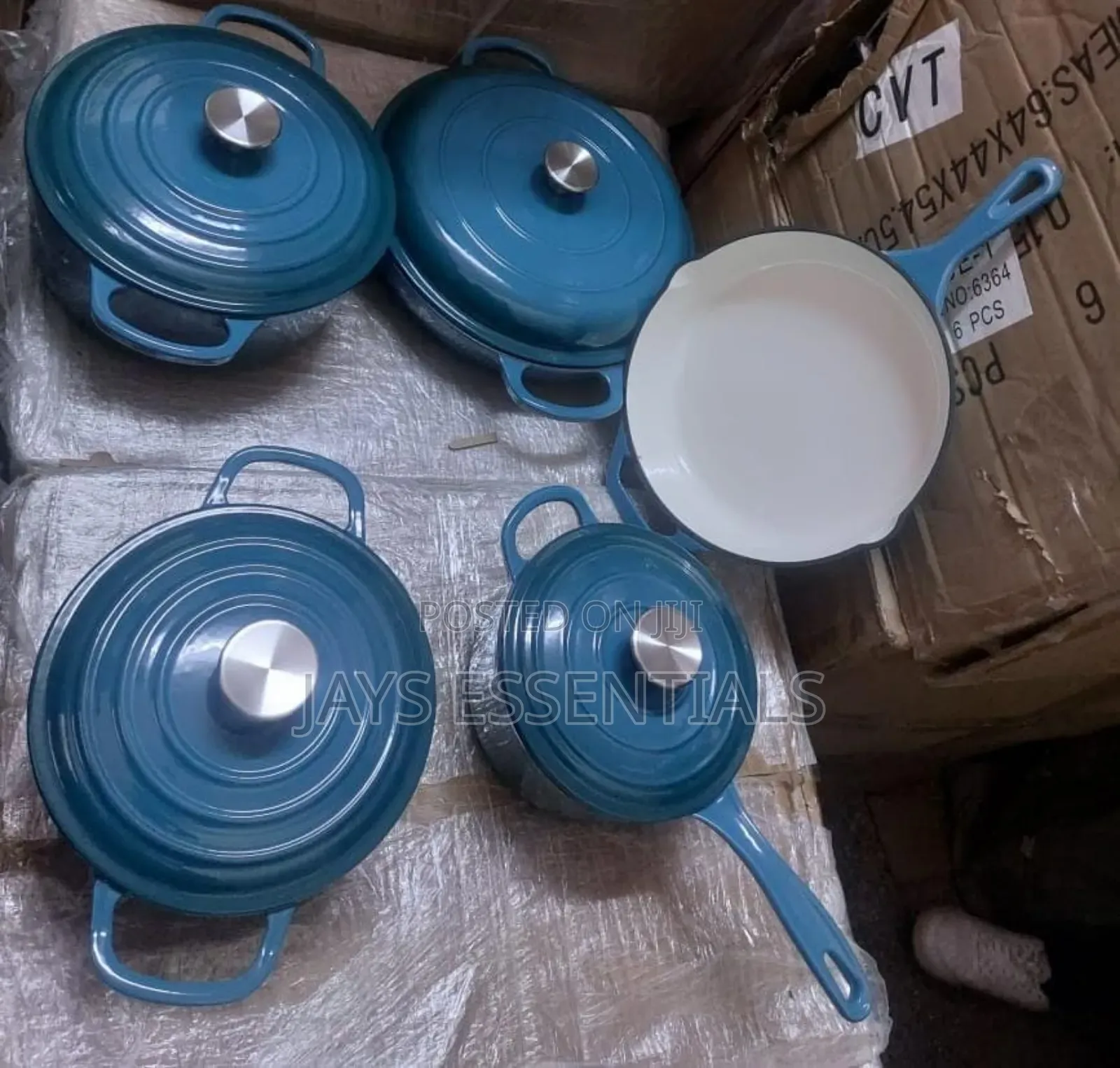 9pc Cast Iron Cookware Set