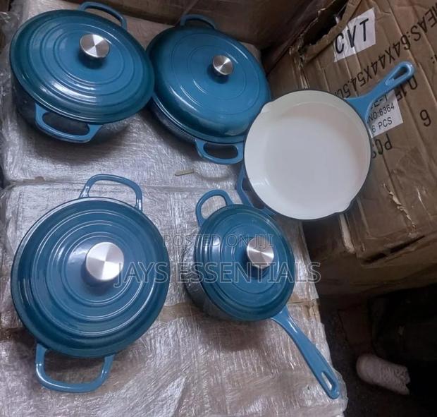 9pc Cast Iron Cookware Set - thumbnail 5