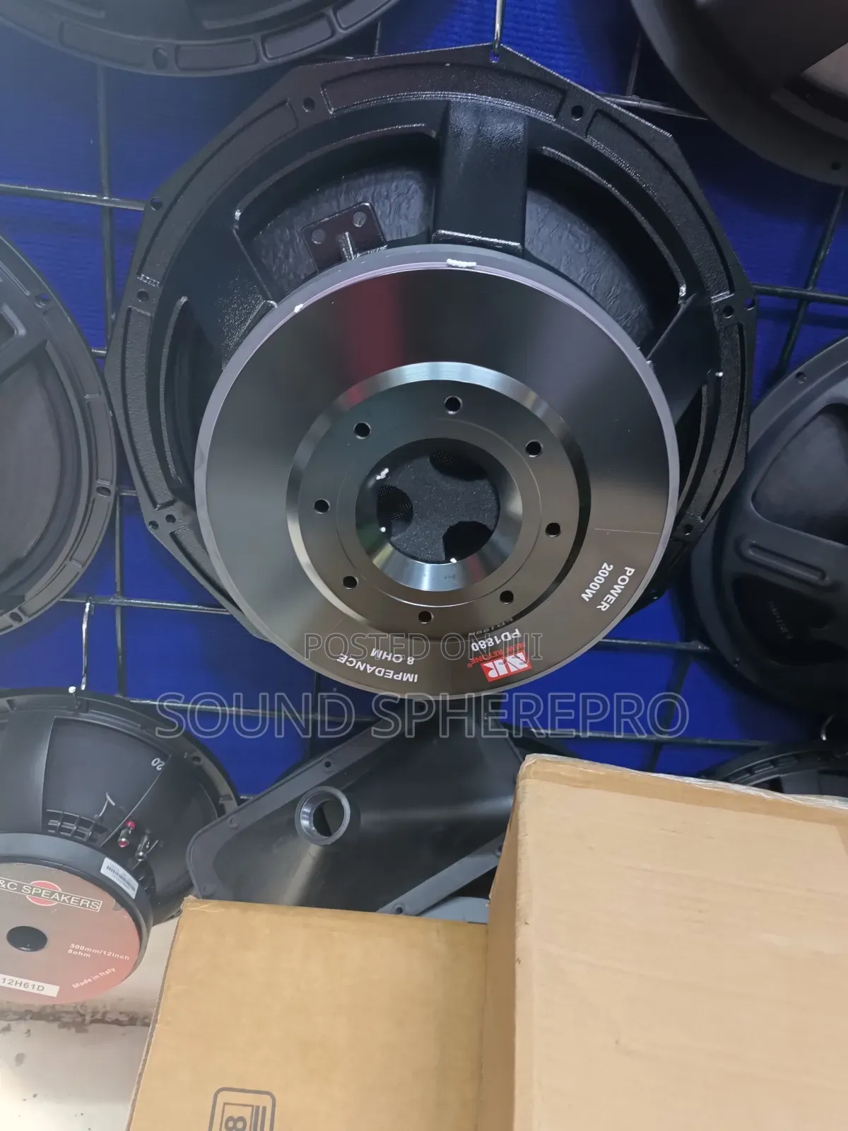 New Retone Pd1880 18inch Bass Speaker