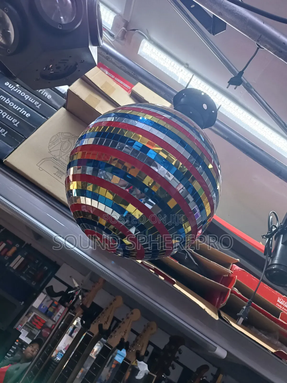 Coloured 30cm Mirror Ball