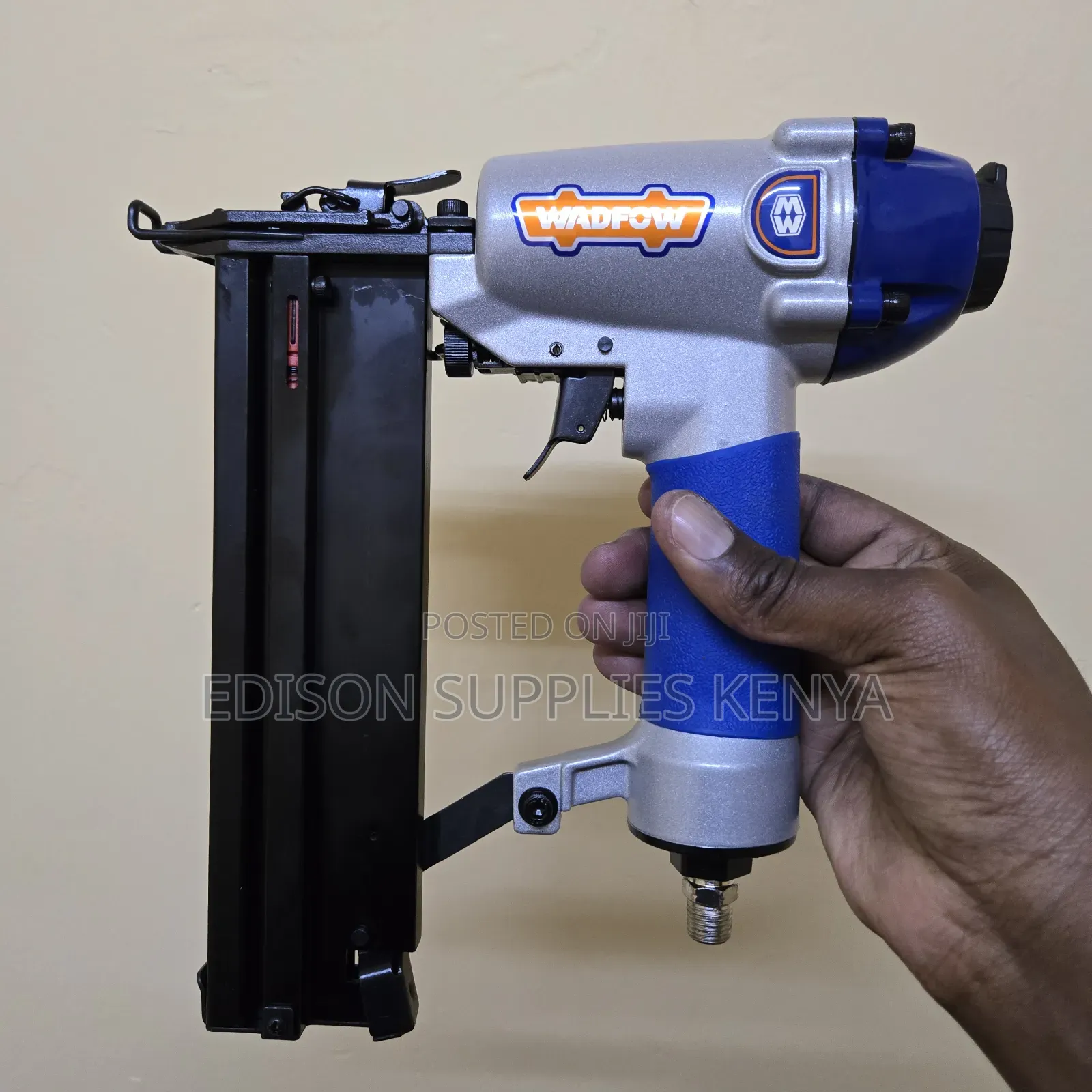 Brad Nailer Air Stapler Gun Wadfow 2 in 1 Combo Brad Nailers