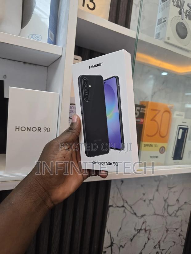 New Samsung Galaxy A36 128 GB Black - main view