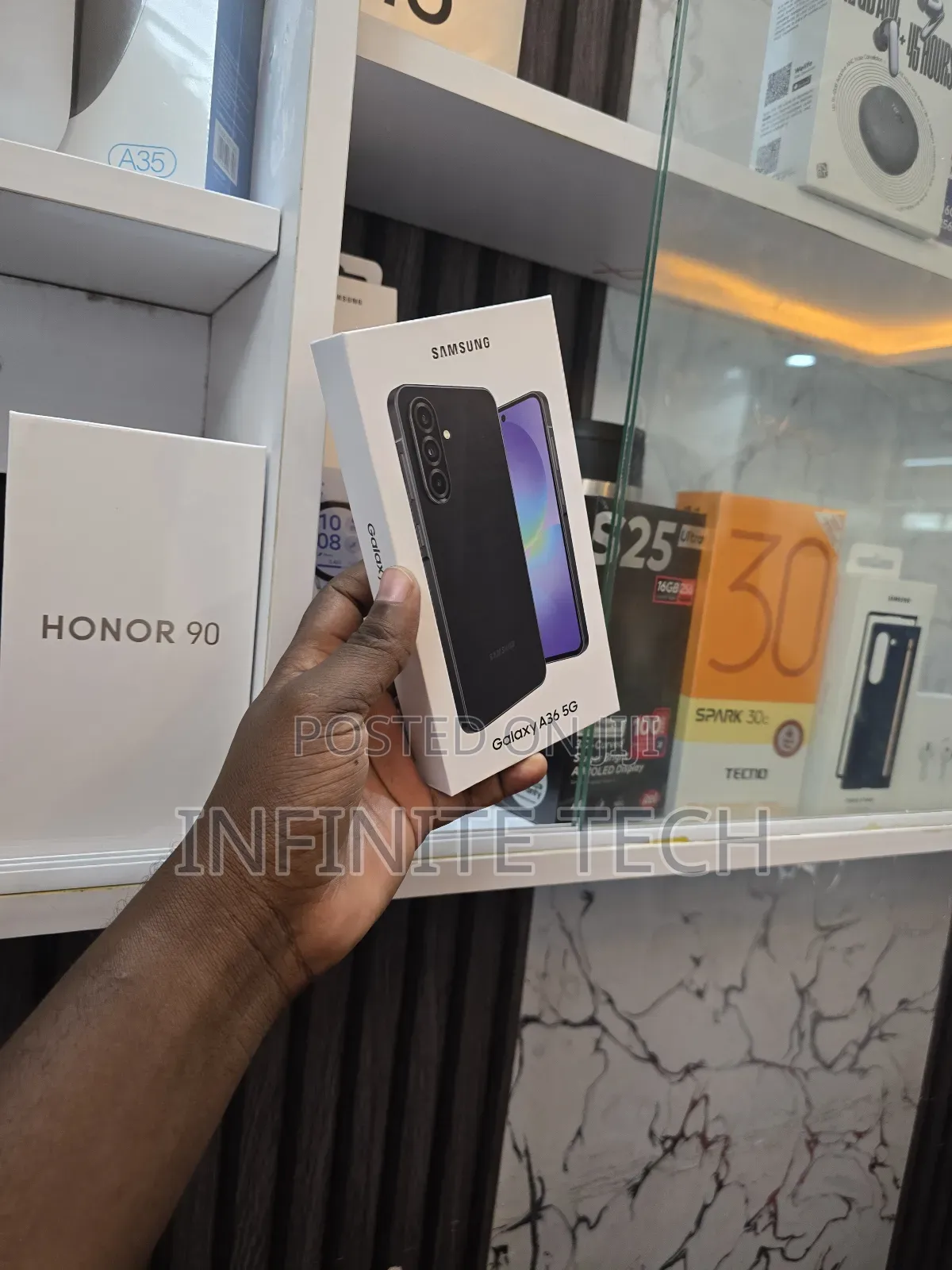 New Samsung Galaxy A36 128 GB Black