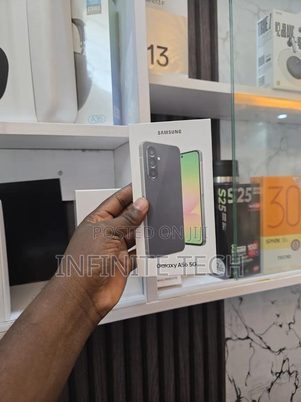 New Samsung Galaxy A56 128 GB Black - main view