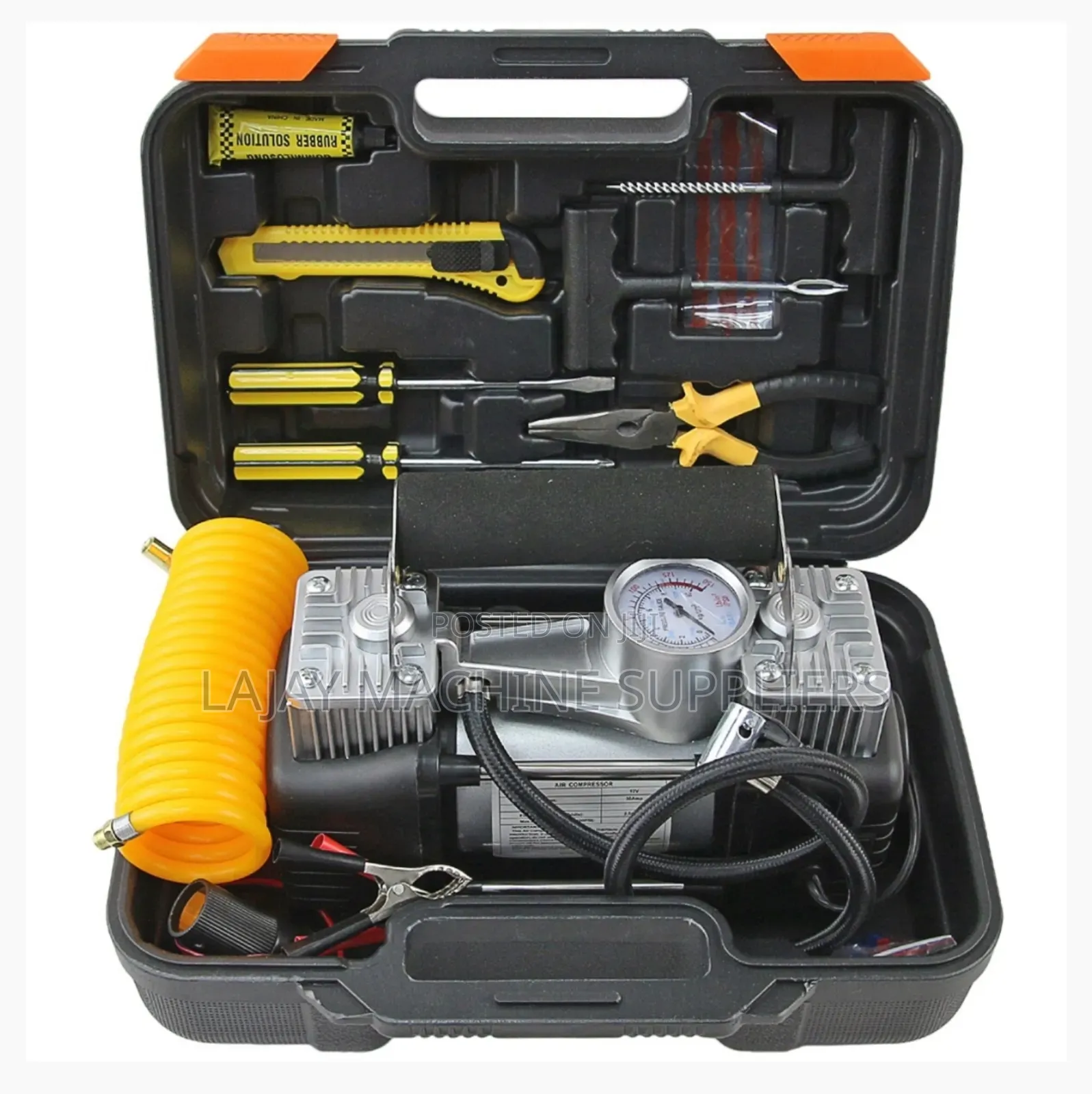 Heavy-Duty Electric Double-Cylinder
Air Compressor Pump