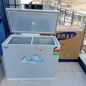 Ecomax Freezer 219litres Silver White