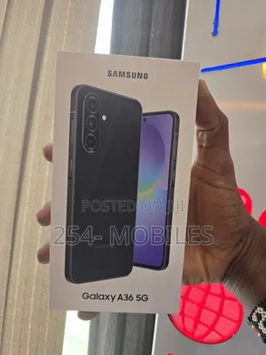 New Samsung Galaxy A36 256 GB Black