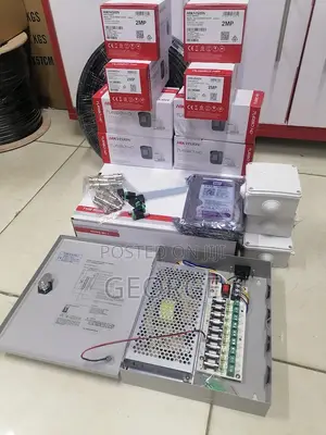 Hikvision 8 CCTV Cameras Complete Kit 1000gb HDD