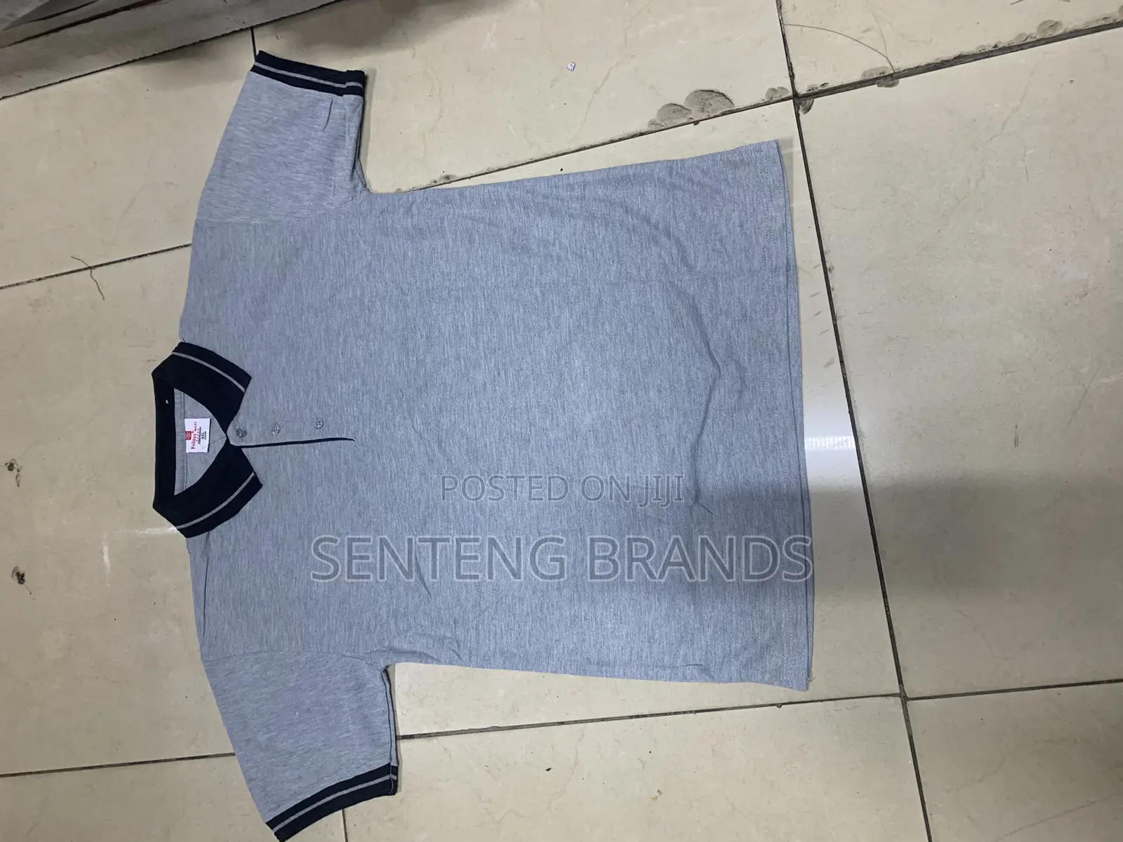Black And Gray Polo