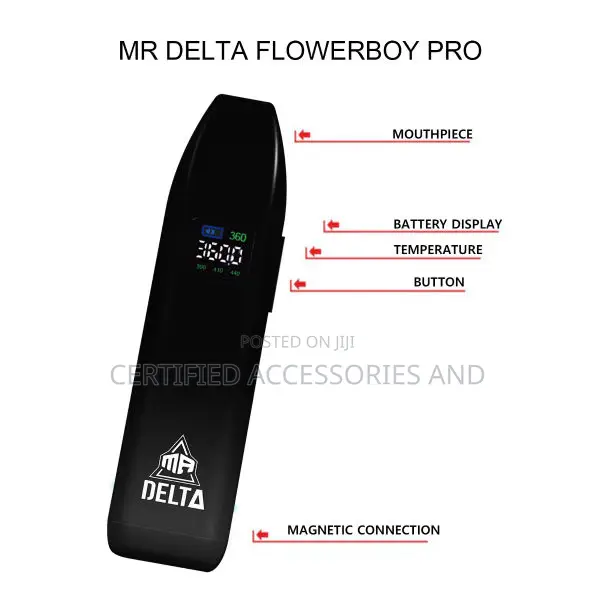 Dry Herb Vaporizer Mr Delta Flowerboy Pro Portable