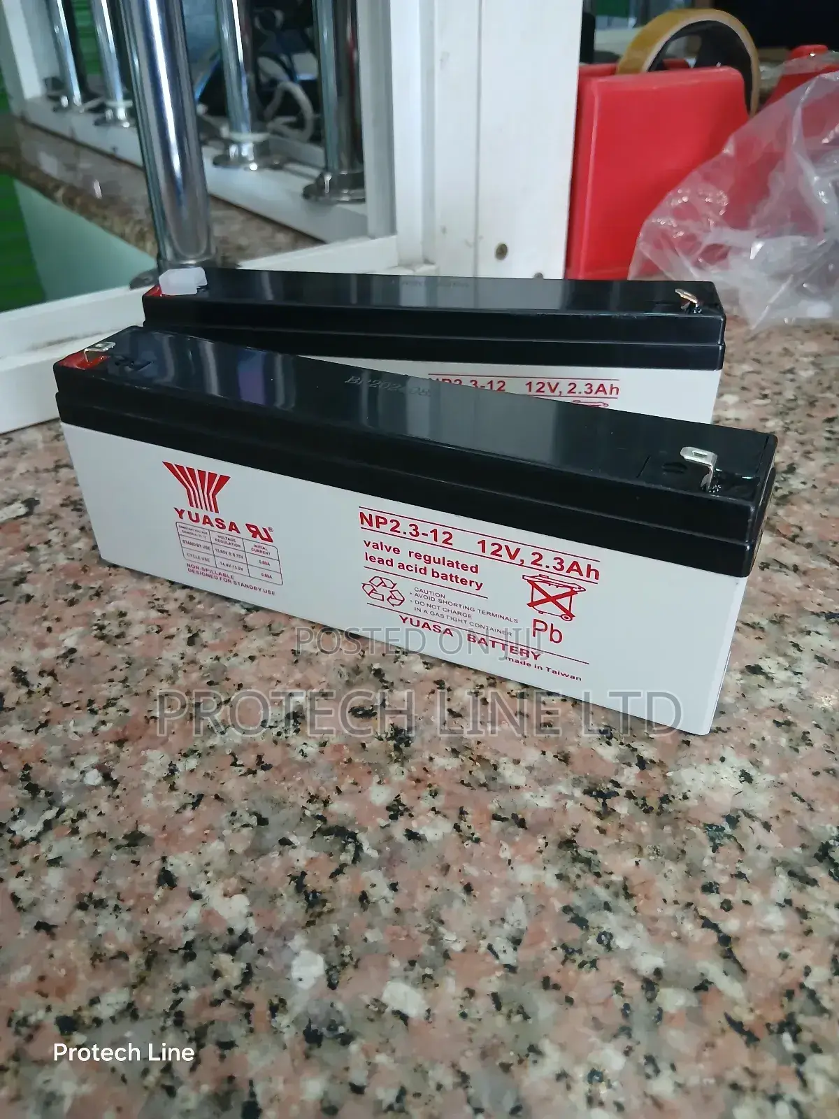 12v 2.3ah Yuasa Sealed Acid Battery