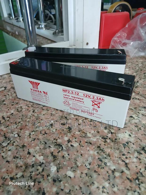 12v 2.3ah Yuasa Sealed Acid Battery - thumbnail 2
