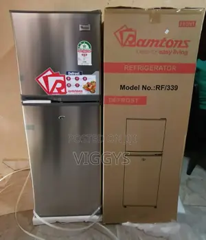 Ramtons 138 Litres Double Door Fridge. ".