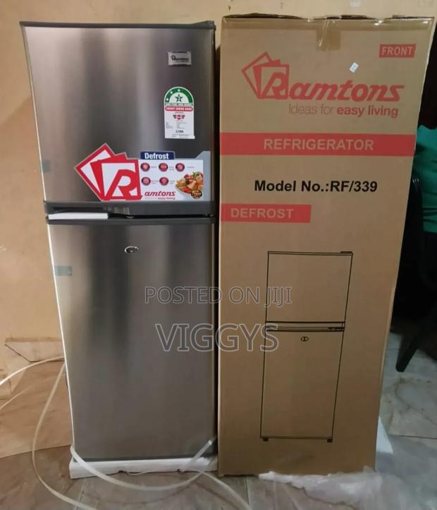 Ramtons 138 Litres Double Door Fridge. ".