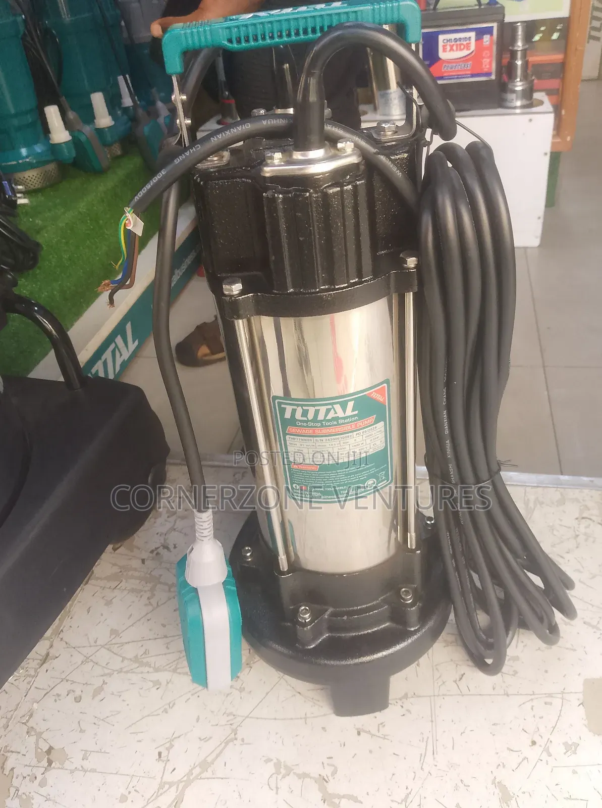 Total Sewage Submersible Pump 2hp