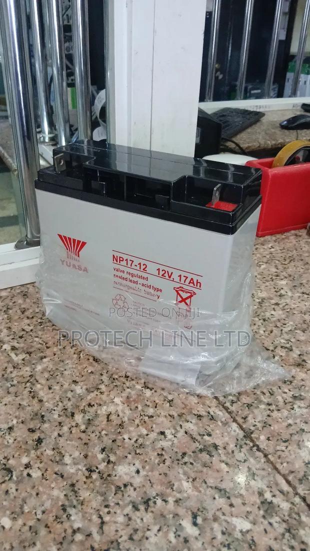 Yuasa 12v 17ah Lead Acid Battery - thumbnail 2