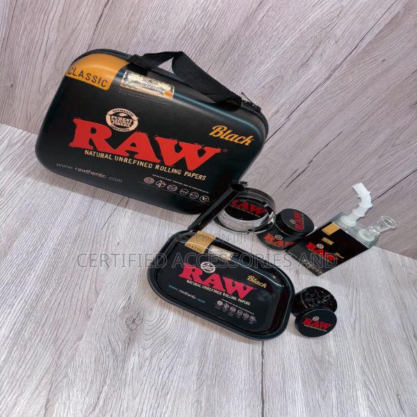 Black Raw 6in1 Juice Bong Kit-Gift Bag - thumbnail 2