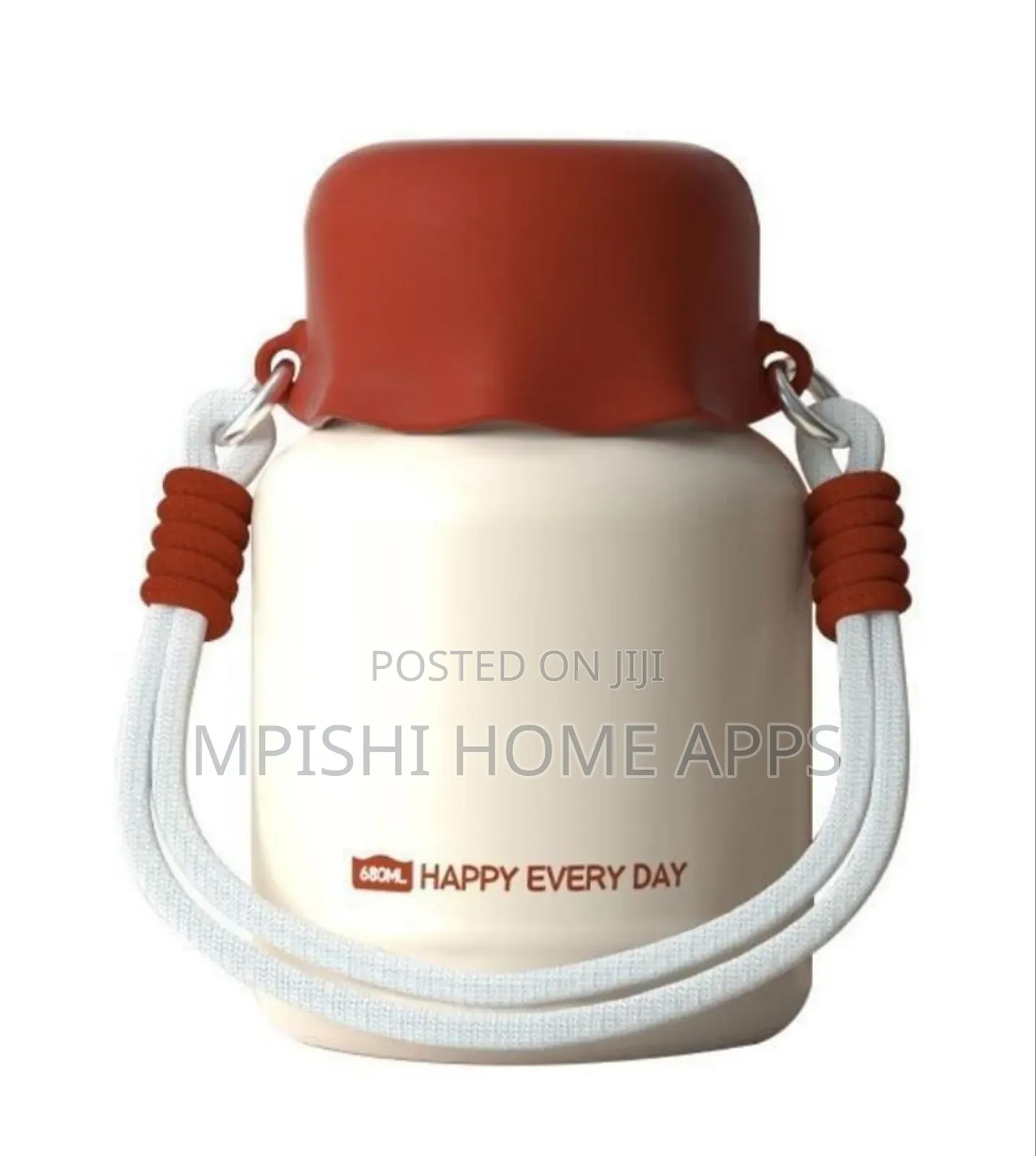 Happy Ever Day Insulated Food Flask 680ml