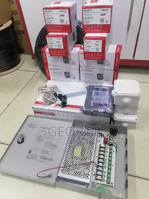 Brandy Hikvision 8 CCTV Cameraskit Package Set Up