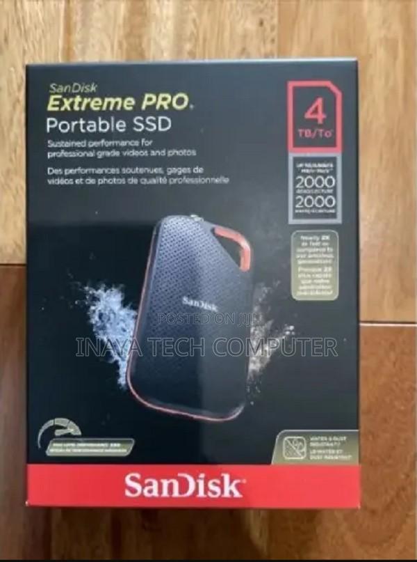 Sandisk E81 Extreme Pro Portable External SSD V2 4tb