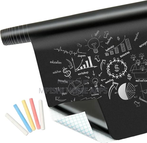 Adhesive Chalkboard Wall Sticker 45×200cm - thumbnail 3
