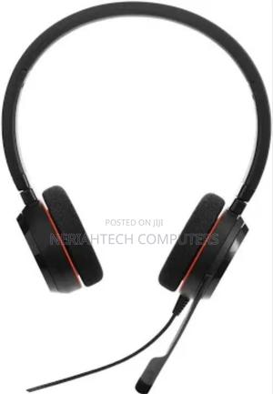 Jabra Evolve 20 Se Stereo, Ms, Leatherette Headset With Mic - thumbnail 2