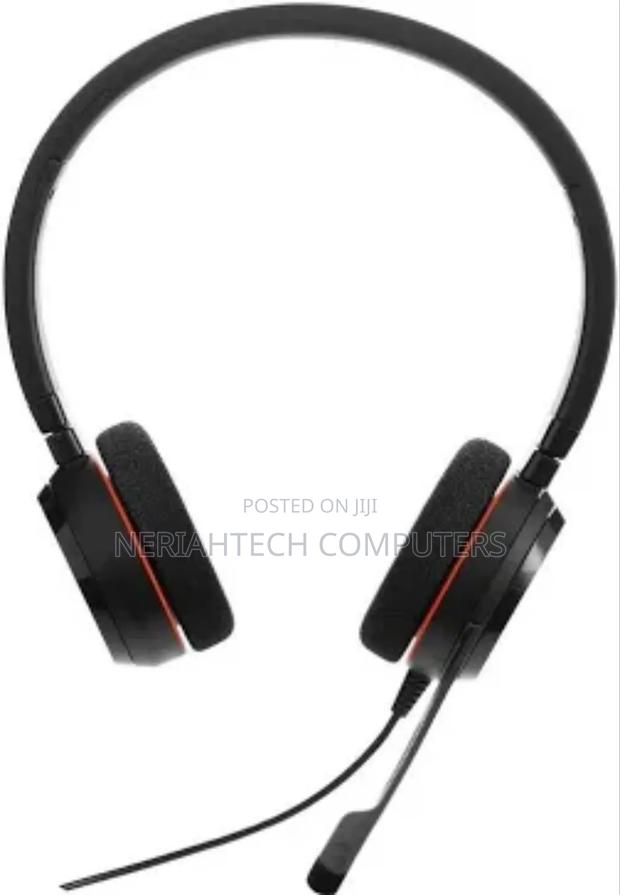 Jabra Evolve 20 Se Stereo, Ms, Leatherette Headset With Mic - main view