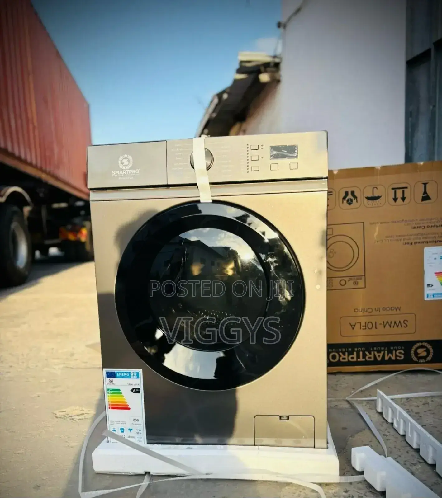 8 KGS Smart Pro Front Load Washing Machine.