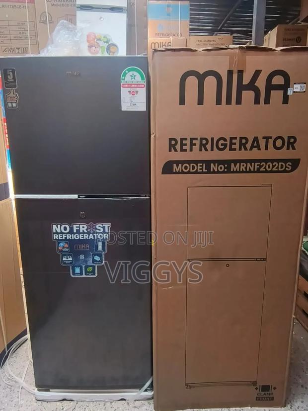 Mika 202 Litres No Frost Double Door Refrigerator at .