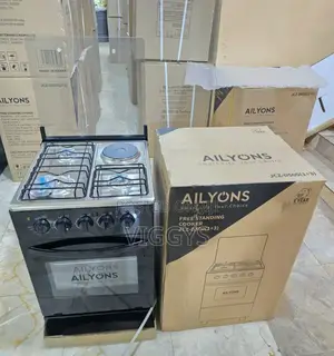 50 by 55 Ailyons 3+1 Standing Cooker With Oven