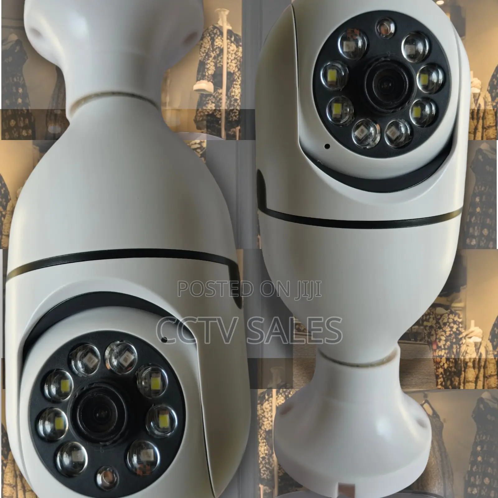 Wireless Smart View Bulb Camera V380pro App