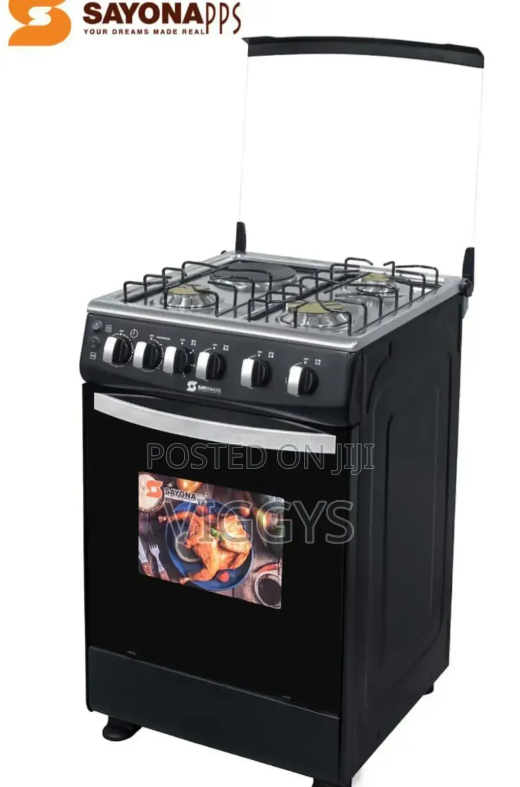 Sayona 3gas+1 Electric Standing Cooker With Electric Oven