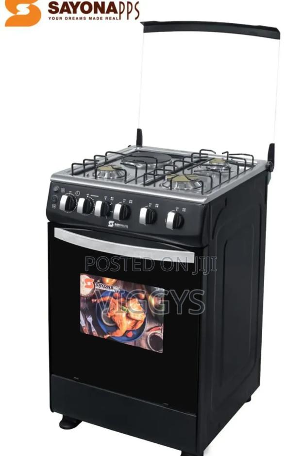 Sayona 3gas+1 Electric Standing Cooker With Electric Oven