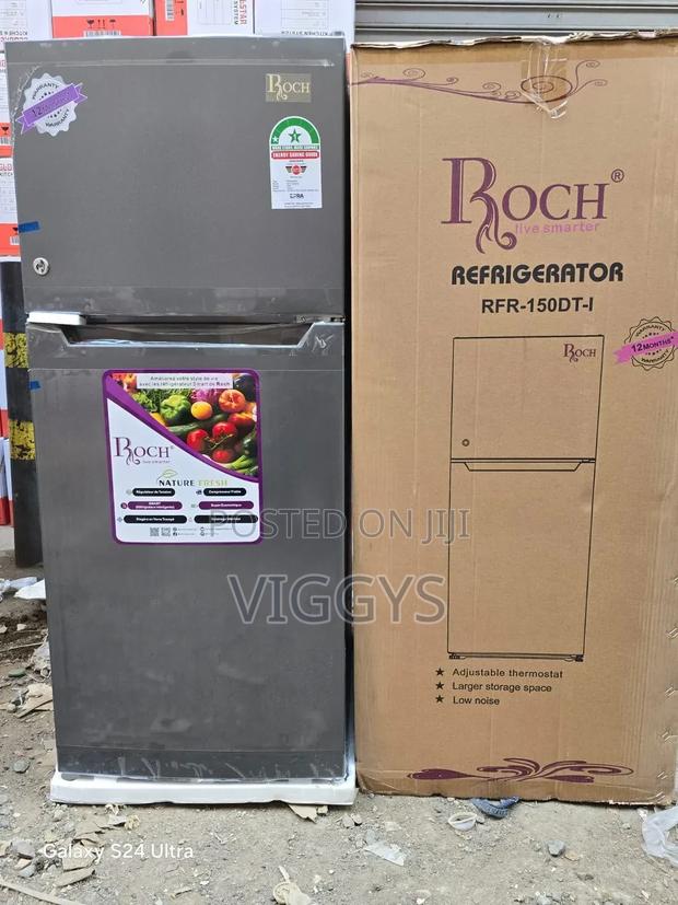 Roch 150 Dt Double Door Refrigerator .