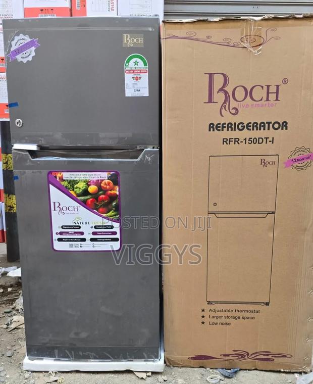 Roch 150 Dt Double Door Refrigerator 2 Doors. - main view