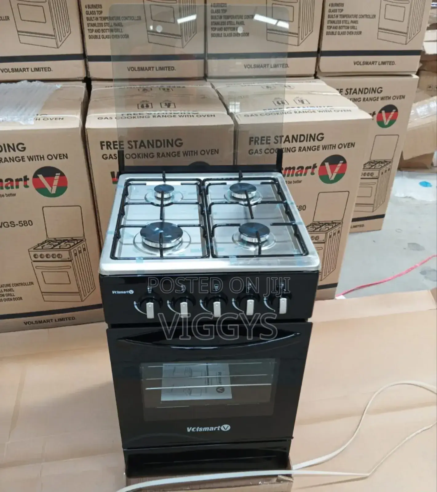 Volsmart Full Gas Jet Standing Cooker With Gas Oven