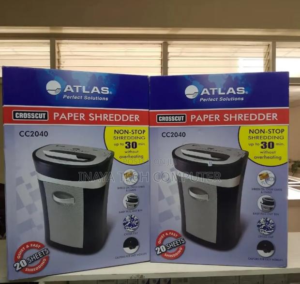 Atlas Cc2040 Cross Cut 20 Sheet Paper Shredder